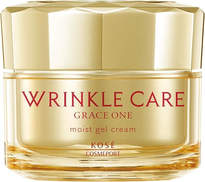 Grace One Wrinkle Care Moist Gel Cream, 3.5 oz (100 g), Moisturizing (Wrinkle Improvement, All-in-One Gel) -  Australia