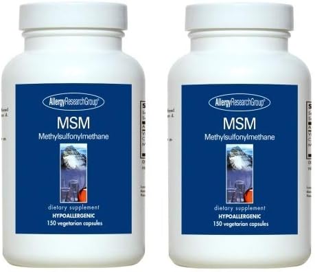 MSM Supplement 1 tablet 500mg 150 tablets 75-15 days supply  -2 Packs td^g - BeesActive Australia