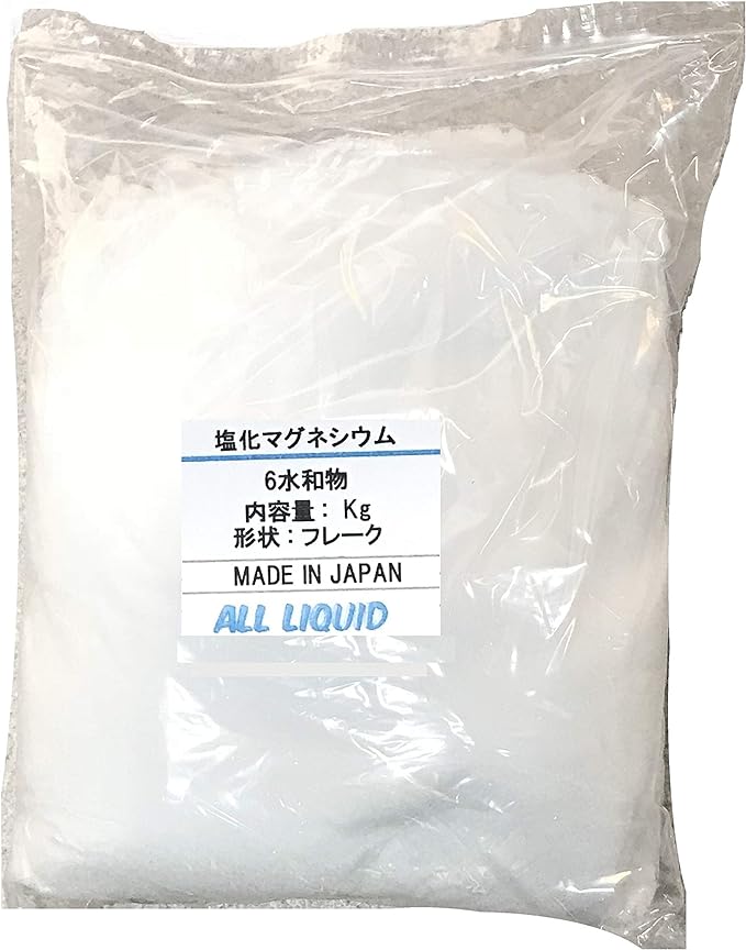 Magnesium Chloride, High Concentration, 6 Hydrates, Each Size (6.6 lbs (3 kg) - BeesActive Australia