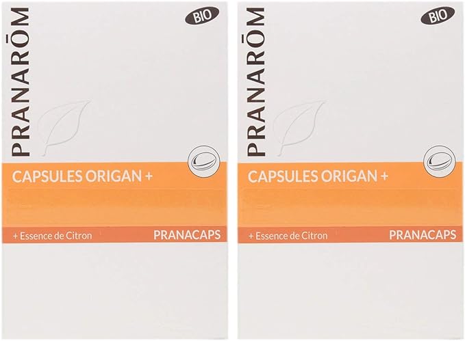 PRANAROM Oregano Plus Capsules 30 Capsules Set of 2 (PRANAROM Supplement) - BeesActive Australia