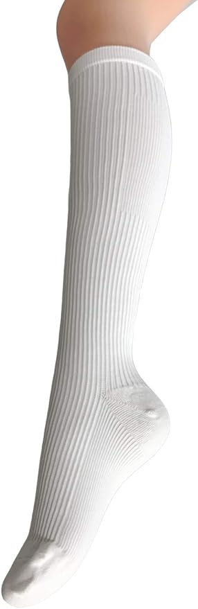 Pour Lemaman Compression Socks, Firm and Strong Pressure, Set of 3, Cotton Blend Type, Compression High Socks, Strong, Made in Japan, Graduated Compression - BeesActive Australia
