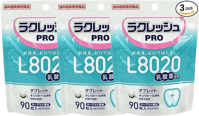 L8020 Lactic Acid Bacteria Lacreche PRO Tablets 90 x 3 Dental Exclusive - BeesActive Australia