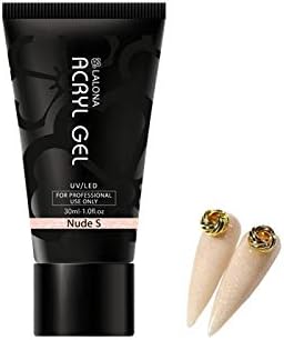 LALONA Acrylic Gel (Sparkling Color) (30ml) Sculpture Gel Nail Polygel Polymer Gel (040 Nude S) -  Australia