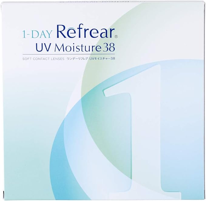 One Day Reflare UV Moisture 38 Daily Disposable Contact Lenses 30 pieces per box (PWR -3.00) - BeesActive Australia
