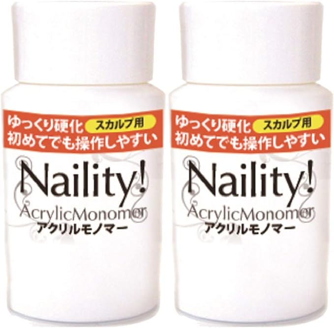 Naility! Acrylic Monomer, 1.7 fl oz (50 ml), Set of 2 - BeesActive Australia