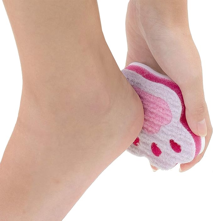 Sanko BA-64 Exfoliating Foot Care, Foot Wash, Smooth Heels, Paw Shape, Gray, Amazingly Fresh, Made in Japan - BeesActive Australia