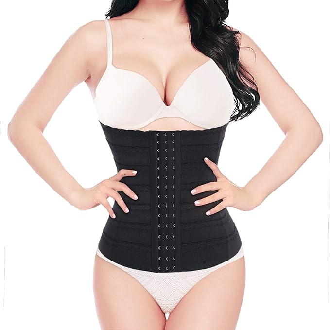 [Sawaiko] Narrow Corset, Waist Cincher, Tummy Tightening, Shapewear, Body Shaper, Underwear, Body Line, Women's, 3-Step Hook, Adjustable, Small - BeesActive Australia