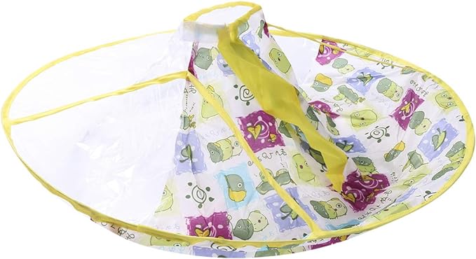 Childrens Hair Shifting Cape Hair Apron, Baby Transparent Hairdressing Cloak Home Hair Cutting Cape Hairdressing Tool Waterproof - BeesActive Australia