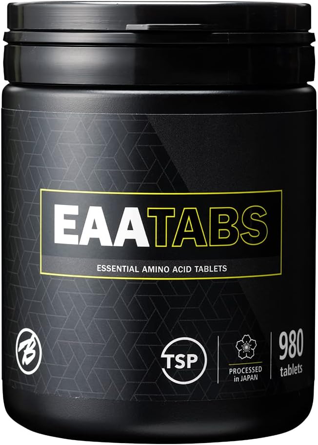 Bulk Sports Essential Amino Acid EAA Tablet, Convenient to Carry, Large Capacity, 980 Tablets (6,000 mg x 81 Servings), Tryptophan Free - BeesActive Australia