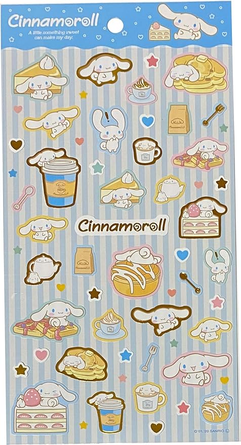 Sanrio Cinnamon Roll Cinnamon Seal Welcome to Cafe - BeesActive Australia