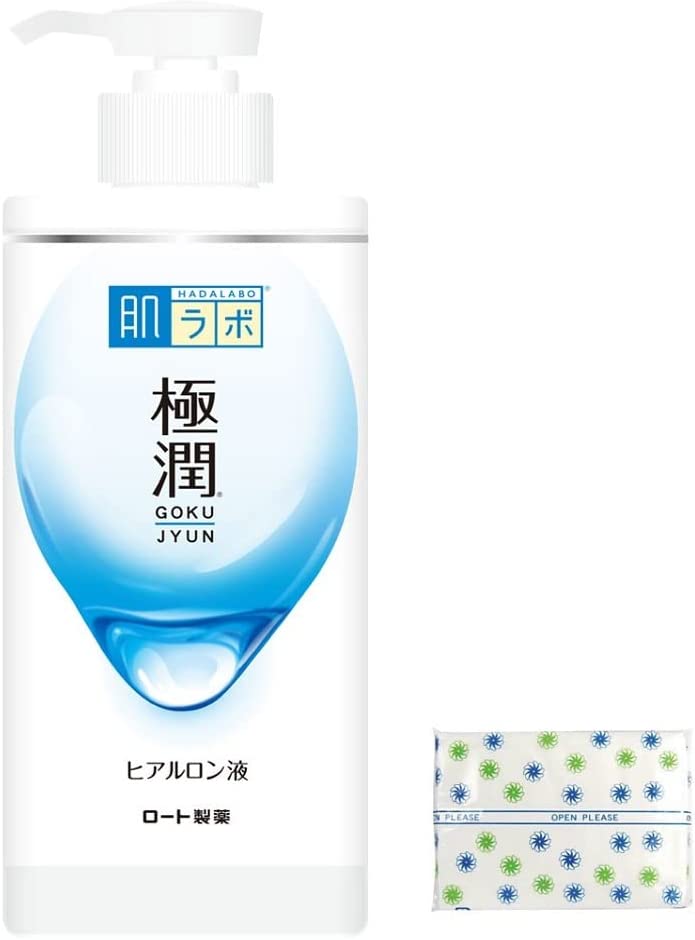 Hada Labo Gokujun Lotion, Large Capacity Pump Type, 1 Piece + Bonus Set - BeesActive Australia