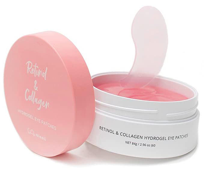 misoli Retinol & Collagen Under Eye Patches - Under Eye Patch for Puffy Eyes & Bags, Dark Circles and Puffiness, Cooling Patches for Skincare, Under Eye Patchess for Beauty & Personal Care - BeesActive Australia