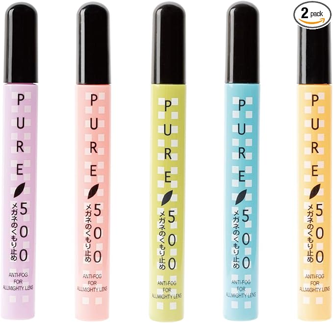 Pearl Anti-Fog Pure 500 Spray Type, Made in Japan, 0.5 fl oz (13 ml), Set of 2 - BeesActive Australia