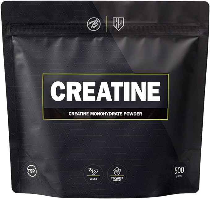 Bulk Sports Creatine Monohydrate Powder High Purity Ingredients Creapure 100% 500g (5,000mg x 100 servings) - BeesActive Australia