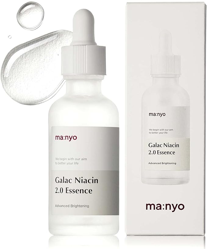 Manyo Factory Galac Niacin 2.0 Essence, 1.7 fl oz (50 ml), 93.69% Galactomyces, Double the Skin Tone-Up Ingredients -  Australia