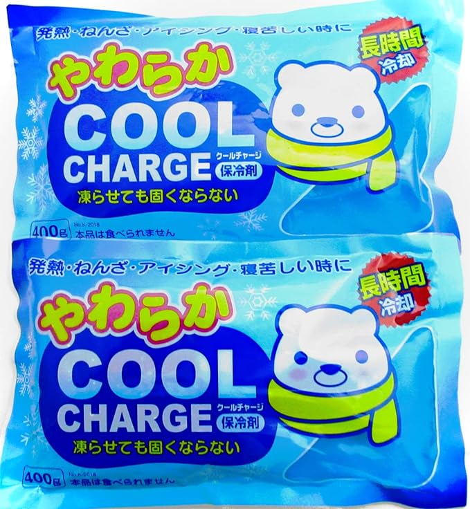 Kiyo Pyrethrum Soft Cool Charge Ice Pack Icing (Soft Type) x 2 Pieces - BeesActive Australia