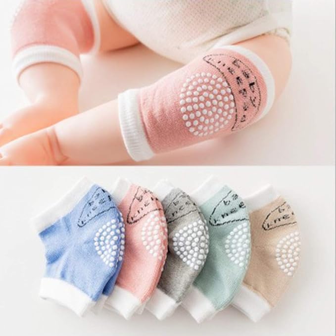 KUNANG Baby Kneepads, Toddlers, Knee Pads, Knee Supporters, Baby Leg Warmers, Arm Warmers, Walking Studying, Cooling Protection, Anti-Scuffing, Breathable, Cotton, Set of 5 Pairs -  Australia