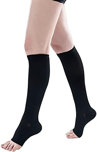 compression socks walkplus + compression socks while sleeping open toe socks office - BeesActive Australia