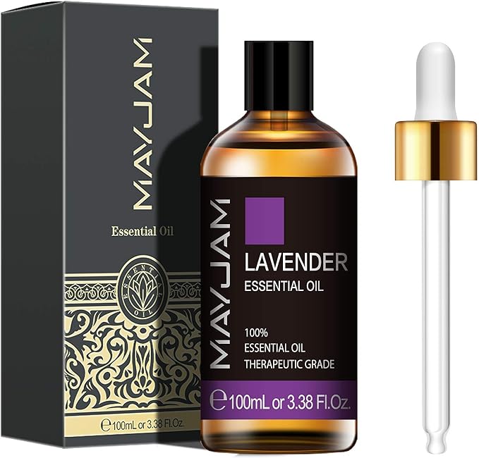 MAYJAM Aroma Oil Lavender Essential Oil 100ml Essential Oil Natural Lavender Oil Aroma Gift - BeesActive Australia