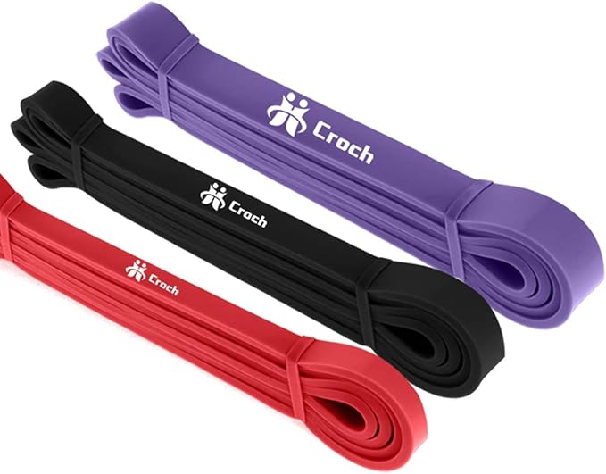 Croch NT40092 Training Tube, Chin Up Tube, Fitness Tube, Elastic Tube, Stretch, Muscle Training, Exercise Band, High Strength, Durable, Pull-Up Aid Tube, Training, Yoga, Unisex, -  Australia