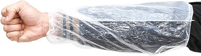 SCGEHA Disposable Arm Cover, Arm Sleeve, Waterproof, Stain Resistant, Waterproof Cover, 100 Pieces - BeesActive Australia