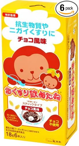 Okusuri Drinkable Stick Chocolate 18g x 6 packets - BeesActive Australia