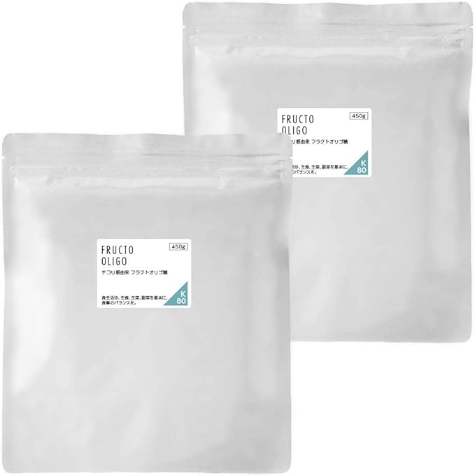 nichie Oligosaccharide Powder Supplement, Fructo-Oligosaccharide (Derived from Chicory Root, 31.8 oz (900 g) (15.9 oz (450 g) x 2 pieces)) - BeesActive Australia