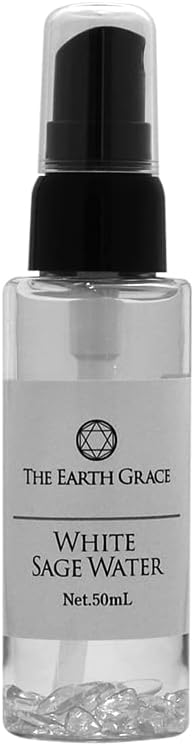 White Sage Purifying Spray 1.7 fl oz (50 ml) with Crystal - BeesActive Australia