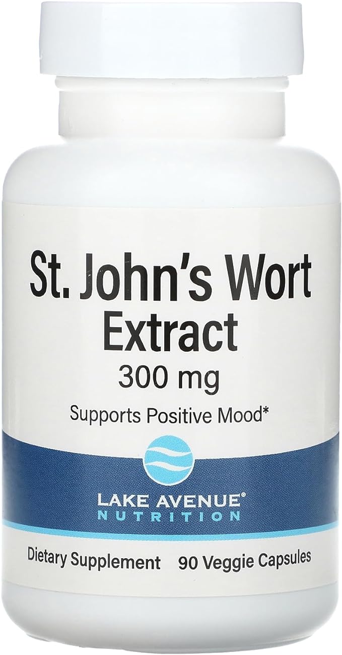Lake Avenue Nutrition, St. John's Wort Extract, 300 mg, 90 Veggie Capsules - BeesActive Australia