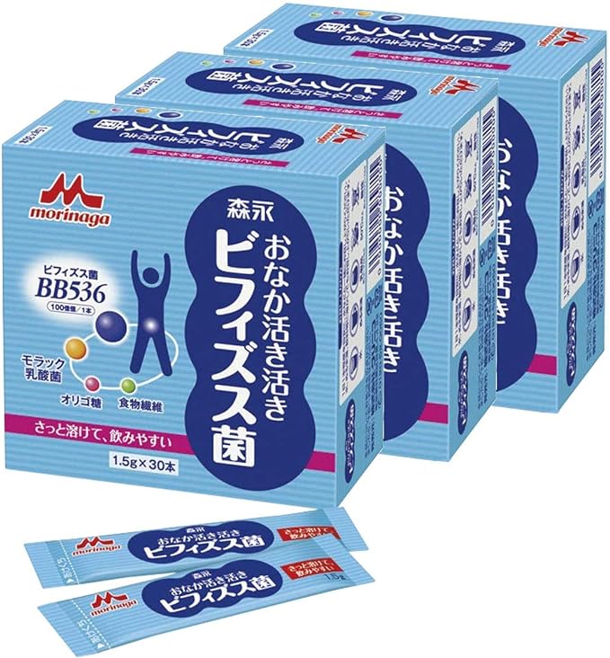 Clinico Tummy Activating Bifidobacteria (0.05 oz (1.5 g) x 1.1 inches (30 x 3 Boxes) Set - BeesActive Australia
