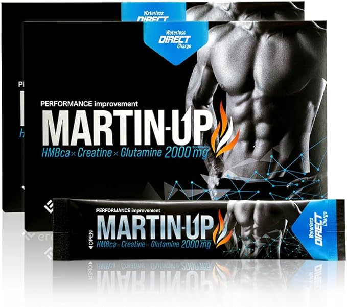 Glorious Pharmaceutical MARTIN-UP (15 packs x 2) HMB supplement muscle training diet creatine EAA amino acid (set of 2) - BeesActive Australia