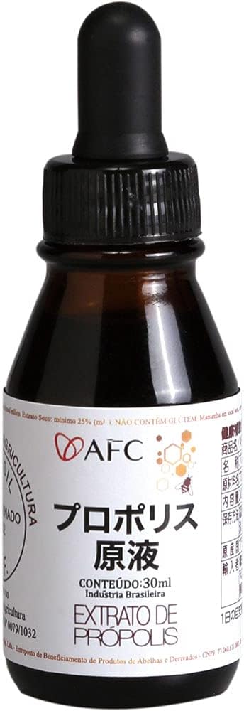 AFC Official Shop Propolis Solution 1.0 fl oz (30 ml), Original Instructions Included - BeesActive Australia