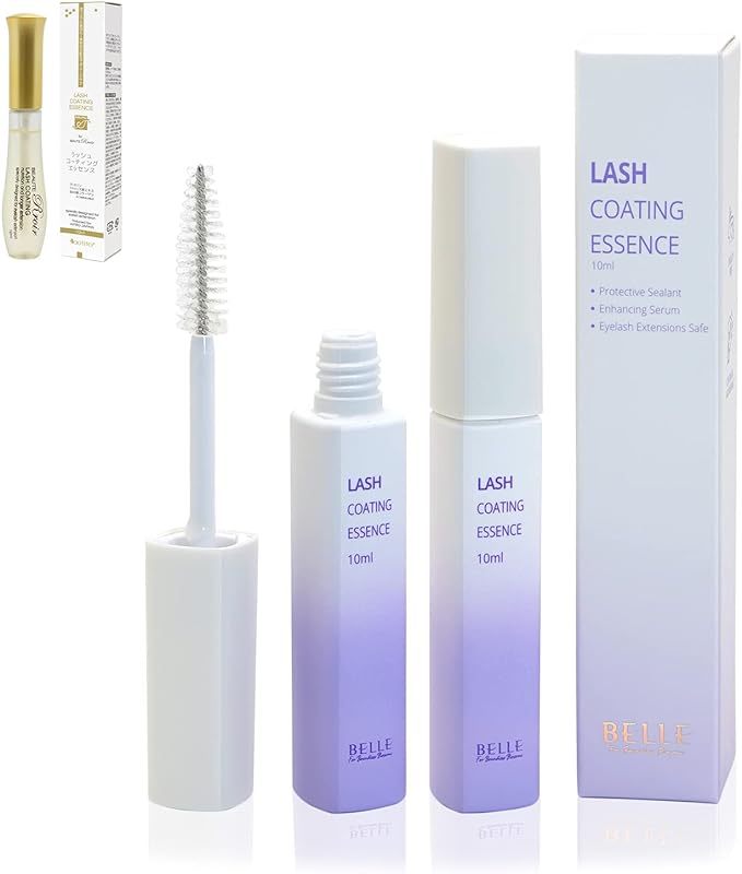 Bell Lush Coating Essence (0.3 fl oz (10 ml) Renewal Hyaluronic Acid Formulated (Mascara Brush Type) [ALUM by Beauty Lure] Beauty Lure, Belle Cruelty Free, Eyelash Extensions, Matsueku Treatment, Eyelash Extensions Coating -  Australia