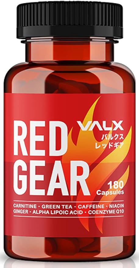 VALX Red Gear Yoshinori Yamamoto RED GEAR Carefully Selected Materials 180 Capsules - BeesActive Australia