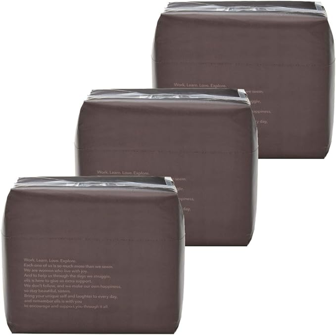 Ellis Bare Skin Feel, Ultra Slim with Wings, 9.1 inches (23 cm), Simple Design (for Heavy Days), 20 Pads x 3, Quasi-Drug Product -  Australia