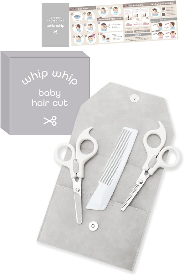 whipwhip Children's Professional Hairdresser Supervision Haircut Set for Children, Scissors, Scissors & Comb - BeesActive Australia