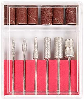 Nail Drill Bit Set, Set of 6, Can be Used for Off Nail Machines, Hobby Routers, Petitol, Nail Labs, Mini Rolo, Nail Machine, Nail Bit (Set of 6) - BeesActive Australia