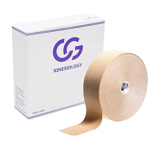 C&G Kinesio Taping, 2.0 inches (50 mm) x 98.8 ft (30 m), Commercial Use, Kinesiology Tape, Kinesio Tape, Kinesio Taping, Elastic Taping, Marathon, Knee, Ankle, Wrist, Calf, Sole, Fingers -  Australia