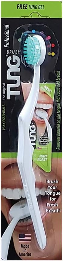 TUNG Tan Brush with Natural Mini Gel 1 (Genuine Import) Tongue Polish Brush - BeesActive Australia