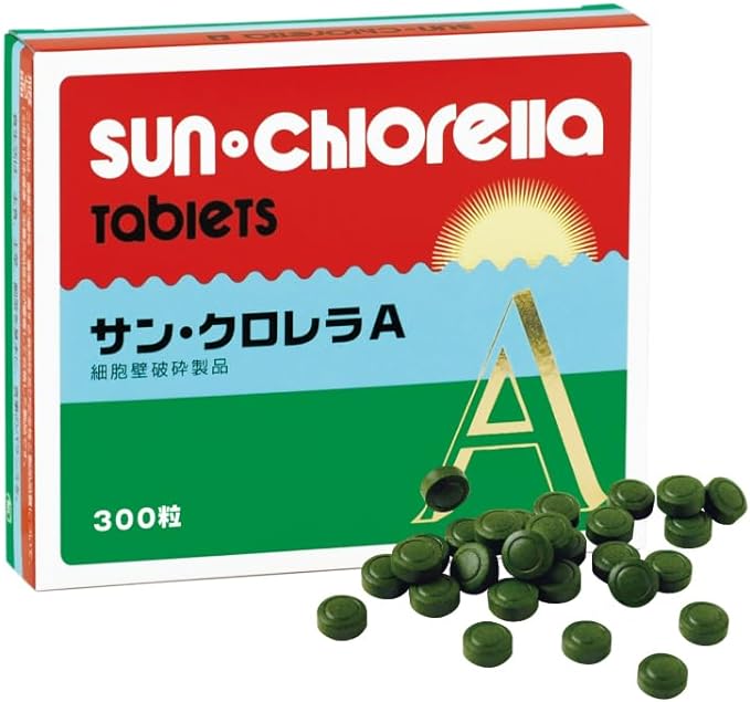 Sunchlorella A, 300 Capsules, Folic Acid, Iron, Vitamins - BeesActive Australia