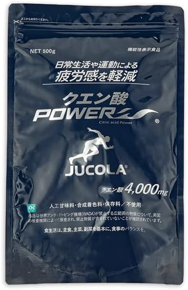JUCOLA citric acid power (value 500g type) 500g (x 1) - BeesActive Australia