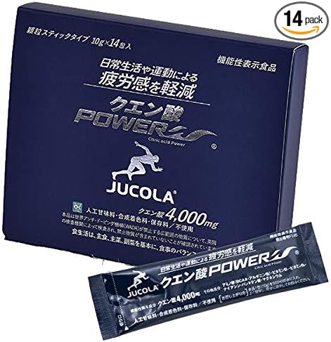 JUCOLA Citric Acid Power (Stick Type, 14 sachets) 10g (x 14) - BeesActive Australia