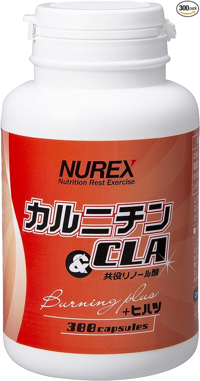 NUREX Carnitine & CLA Burning plus 300 tablets (approximately 60 doses) - BeesActive Australia