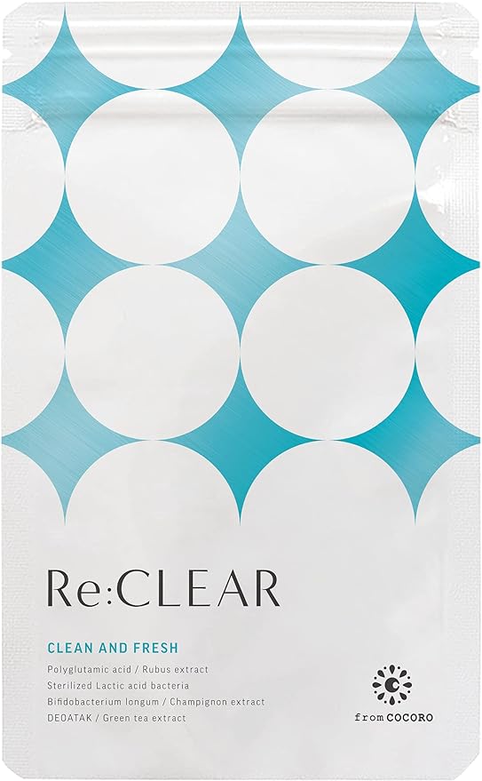 Re:CLEAR [Etiquette Supplement Oral Care Lemon Mint Flavor Tongue Coating Champignon Deo Attack] From Kokoro 30 tablets/1 bag - BeesActive Australia