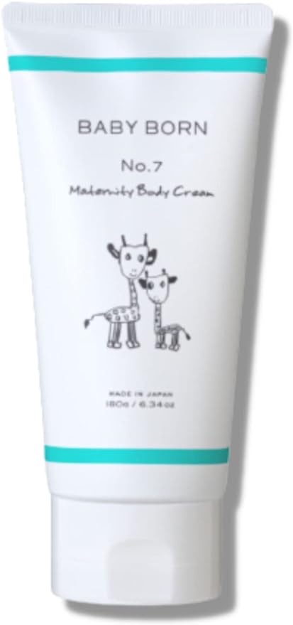 BABY BORN Baby Bone Maternity Body Cream Maternity Body Cream, 6.3 oz (180 g), Moisturizing, Additive-Free, Lemongrass Scent, Aki Higashihara - BeesActive Australia