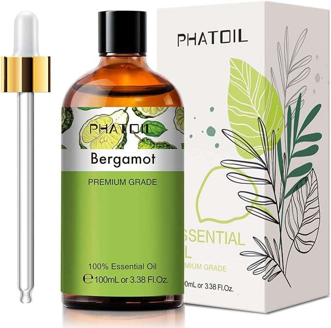 PHATOIL Bergamot 3.4 fl oz (100 ml) Essential Oil Essential Oil Aroma Oil Gift - BeesActive Australia