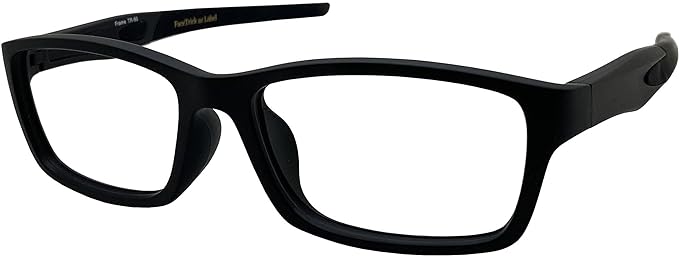 [FaceTrick az Label] Cool and easy to wear reading glasses TR-90 sporty frame straight temple UV400 clear anti-fog treated reading glasses lenses/blue light cut Sabae manufacturer high performance lens reading glasses ARG6127 -  Australia