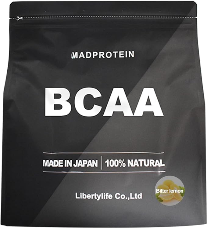 MAD PROTEIN BCAA No artificial sweeteners All-in-one Made in Japan 11 types to choose from (Bitter Lemon, 1kg) - BeesActive Australia