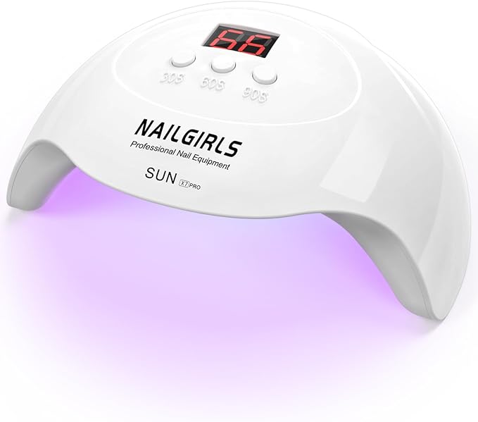 NAILGIRLS UV & LED Light, Nail Light, 36 W, Gel Nail Light, Curing Light, Nail Dryer Light, Resin Cured, LED Nail Dryer, USB Powered, Convenient to Carry - BeesActive Australia