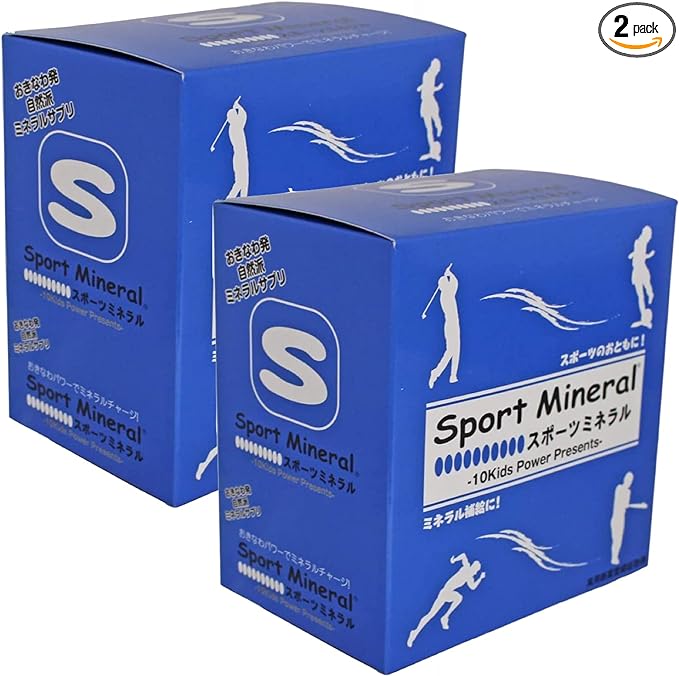 Sports Minerals 40 Packets Set of 2 Multi Minerals Heatstroke Prevention Heat Prevention Supplement Brown Sugar Nuchi Mars - BeesActive Australia